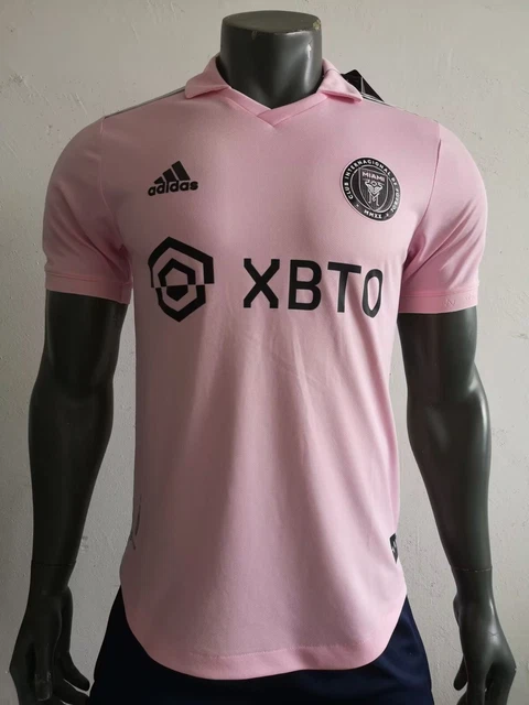 NEW 2023 LIONEL Messi Inter Miami Pink Jersey XL Fan Version Model £31.