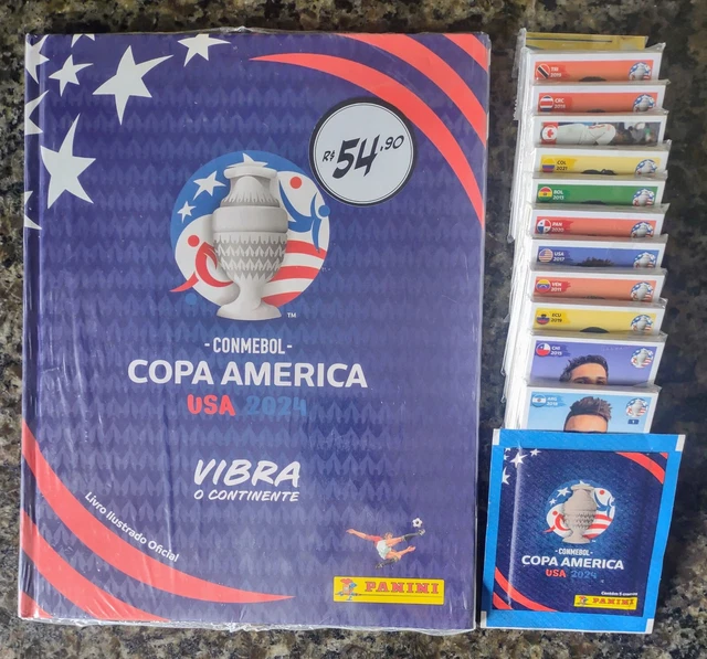 PANINI COPA AMERICA USA 2024 Complete Set with Hardcover 105.00 PicClick
