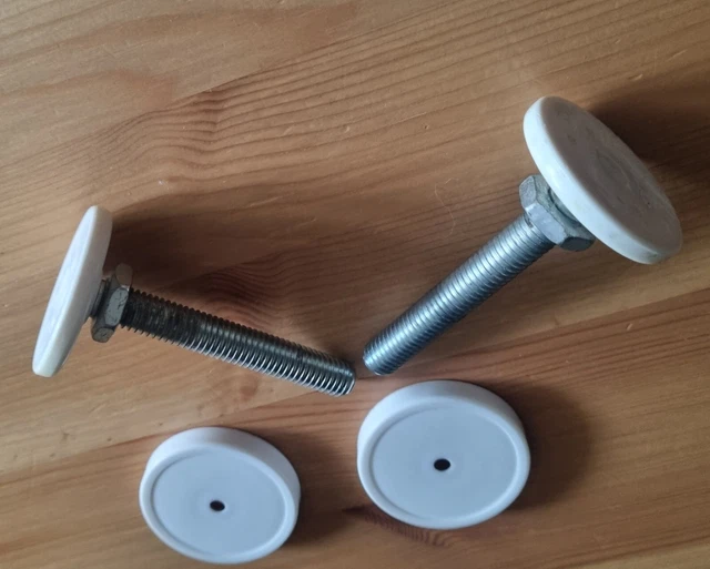 Tornillos de ajuste a presión para puerta de escalera X2 con tapas finales