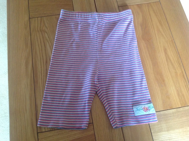 Pantaloncini vintage per ragazze lunghezza ginocchio a righe (NEXT) età 7-8 anni