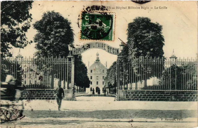 CPA Vincennes - Begin Military Hospital - La Grille (259960)