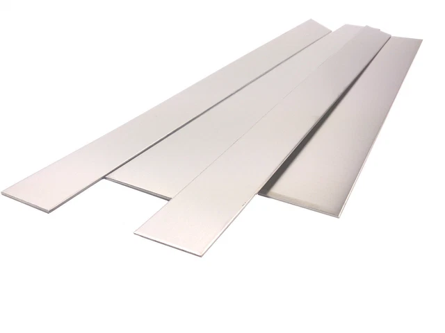 Aluminium Matériau Plat 40x2mm Fabrication de Couverture, Bodenleisten