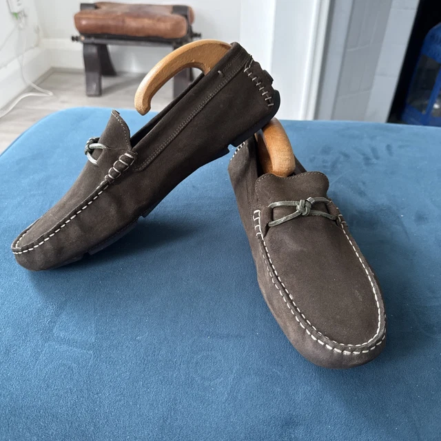 MEZLAN E20243 Penny Loafers Black Calf Leather shoes US 7.5EU 41 made Italy Mens Ted Baker Loafers FOR SALE! - PicClick UK main image 4