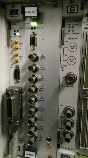 10 MHz Rubidium Frequency Standard Fréquence Standard, Date BC824 VXI,