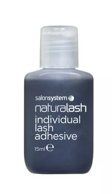 Salonsystem Ind Wimpern SCHWARZ Kleber 15ml semipermanent individueller Wimpernkleber