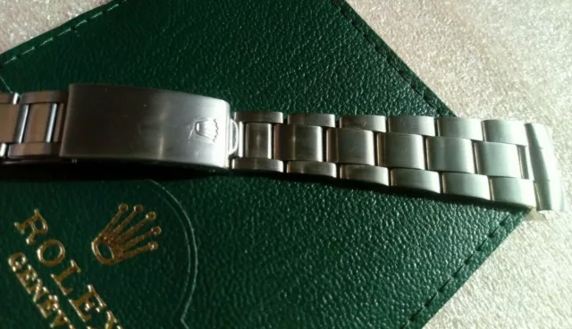 BRACCIALE ROLEX 7835 19 finali 357 flush fit 13 maglie Oyster