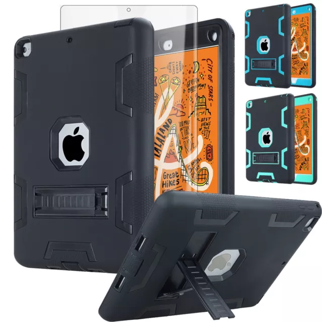 For Apple iPad Mini 1/2/3/4/5 Case 7.9-inch Shockproof Heavy Duty Stand Cover