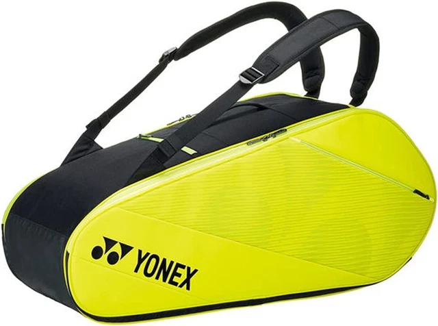 Yonex Tennis Racket Bag 6 pack Backpack BAG2012R  Black Lime 763 Japan