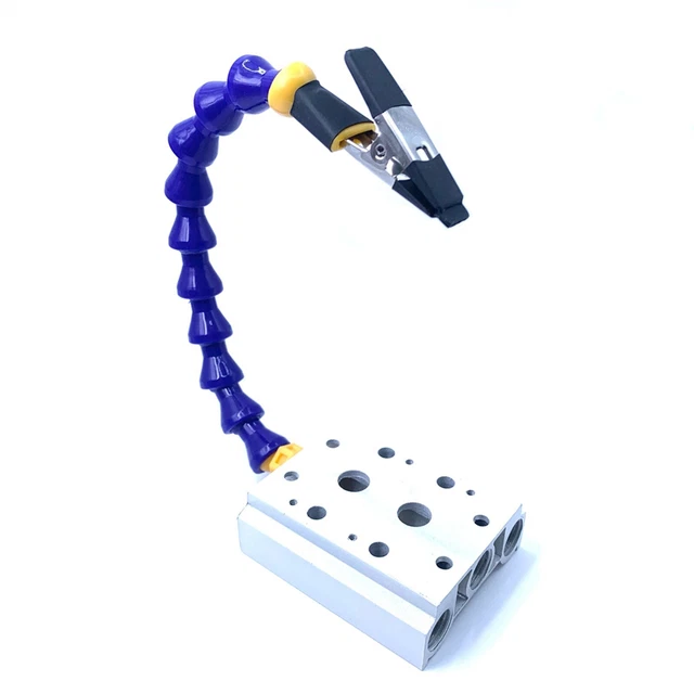 Adjustable Universal Tube and Silicon Alligator Clip Tips for Heat Resistance