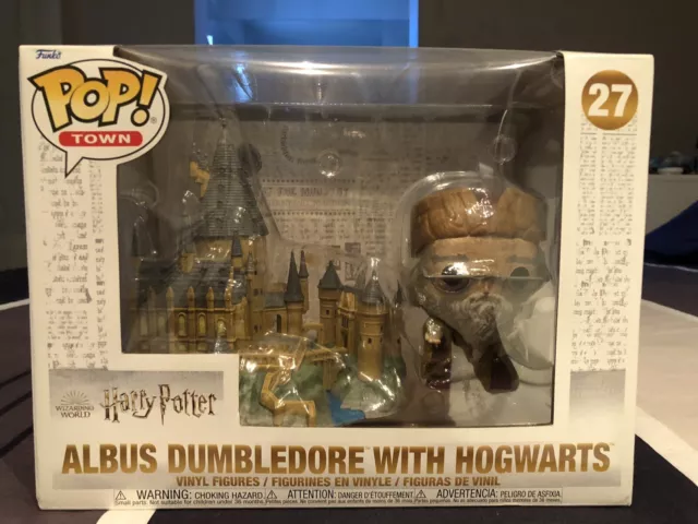 Funko Pop! Town Harry Potter Albus Dumbledore with Hogwarts
