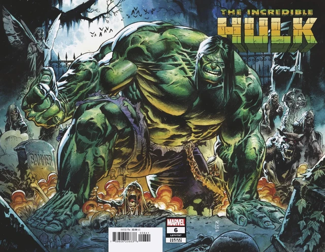 INCREDIBLE HULK #6 (NIC KLEIN WRAPAROUND COVER)(2023) ~ Marvel Comics