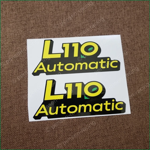 JOHN DEERE L110 automatic hood Decal set of two GX21156 16.70 PicClick
