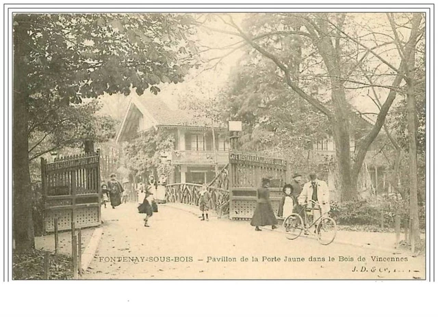 94.Fontenay Sous Bois.pavillon De La Porte Jaune Dans Le Bois De Vincennes
