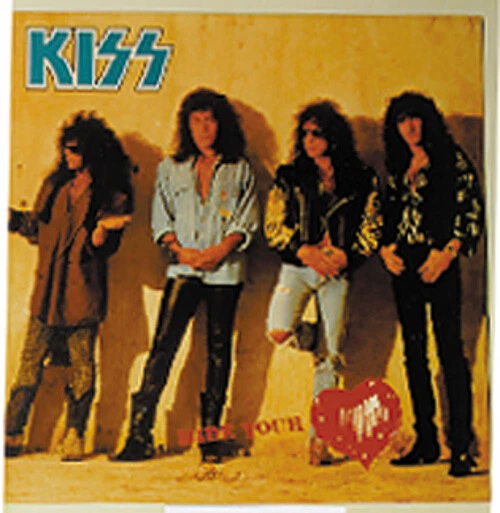 KISS L006601 12' SINGLE Hide Your Heart Kissx 10 Uk 1989 EUR