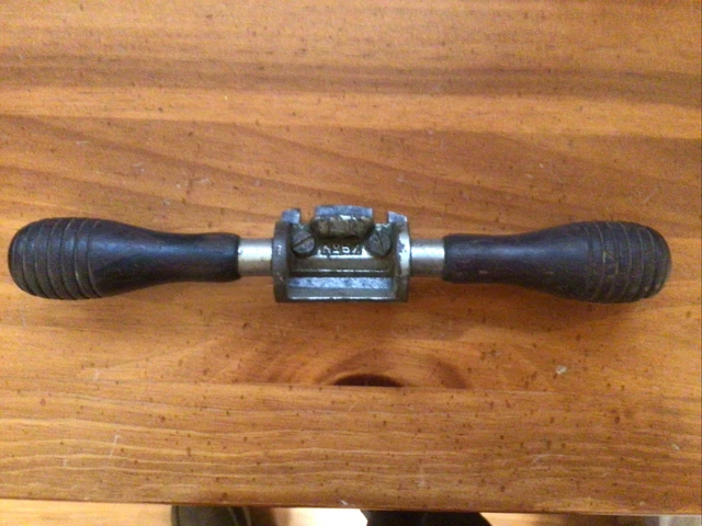 Vintage Stanley No. 67 Universal Spoke Shave Plane Rosewood Handles 3