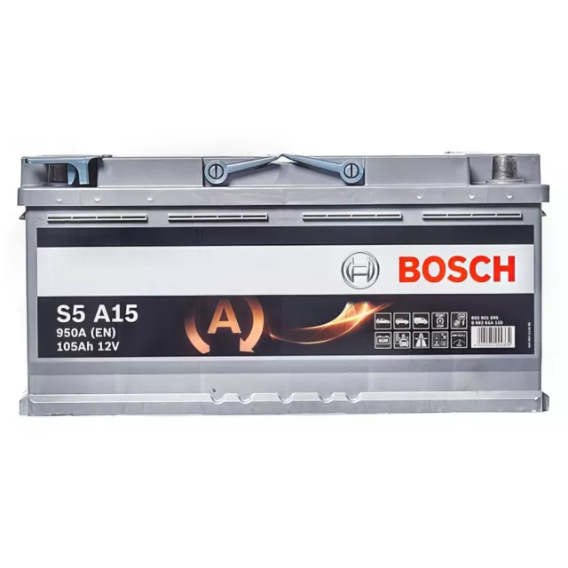 020 BOSCH 0092S5A150 S5A15 S5 A15 AGM Start Stop Car Battery 12V 105Ah  950CCA £219.99 - PicClick UK