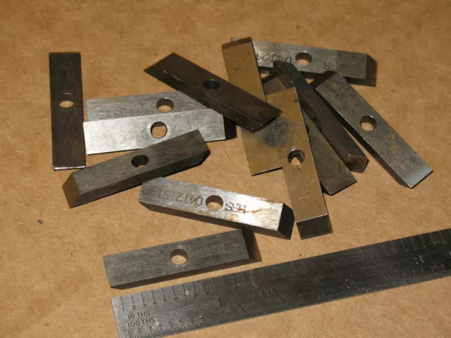 Qty8 8x High Speed Steel Lathe Cutting Tool Bits Bar HSS Apx 5/16 x1/8 x1 1/2in
