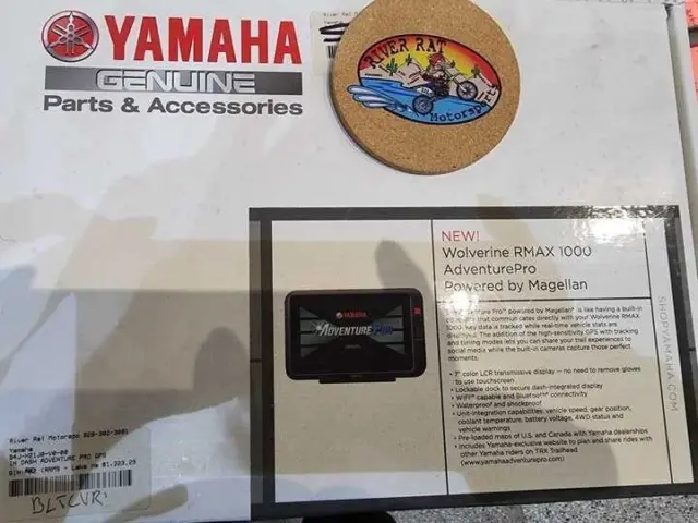 New! Oem Yamaha Adventure Pro Rmax 1000 Gps Magellan