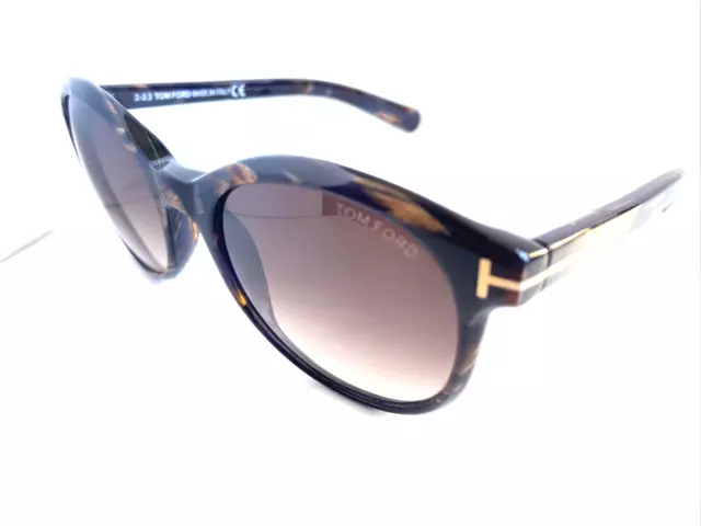 New Tom Ford Riley TF 298 50F 51mm 51-19-140 Havana Men's Women's Sunglasses