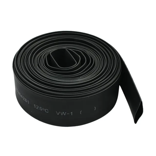 Black Heat Shrink Car Electrical Tube Sleeving 2:1 Cable Various Sizes & Length