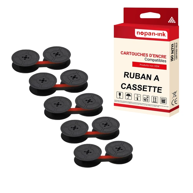 Ruban Compatible GR8/GROUPE8 Pour Machine Triumph-Adler - 12,7mm X 10m - Noir Neuf