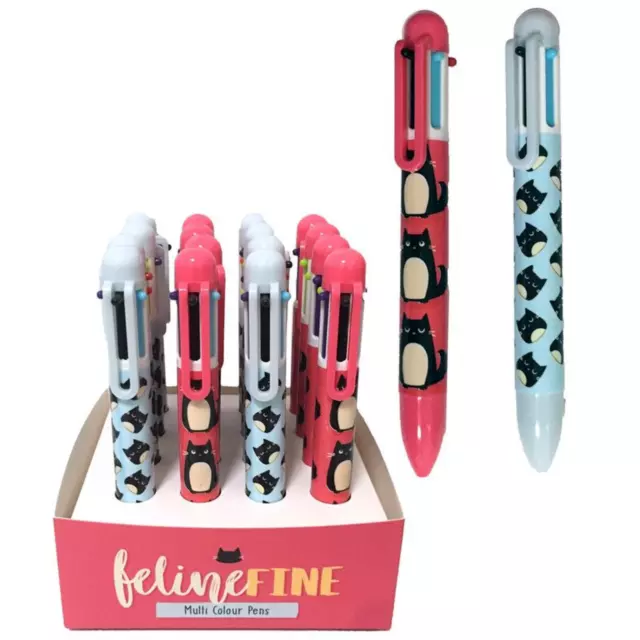 Feline Fine Katze Mehrfarbiger Stift (6 Farben) (pro Stück)