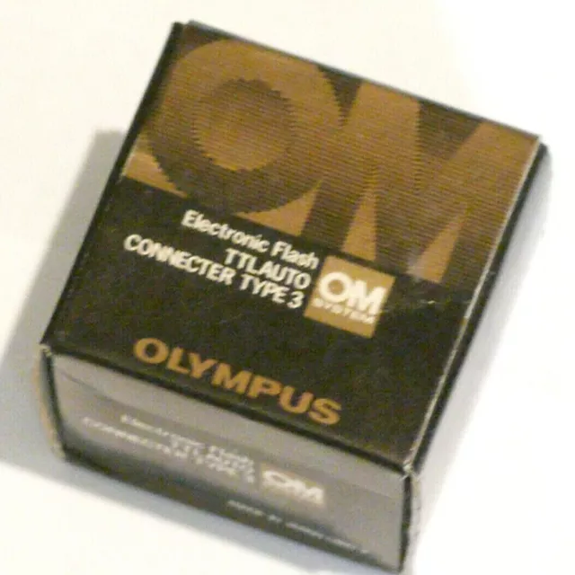 Conector Automático Olympus Om Ttl Tipo 3.