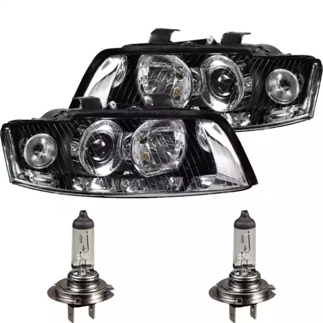 Set de Faros Xenón para Audi A4 B6 Tipo 8E Año Fab. 01-04 Sedán Avant D1S+H7