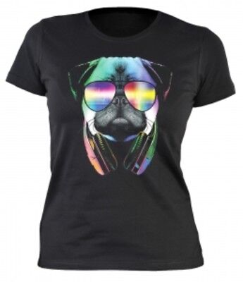 Lady Camicia Neon Dj Carlino Shirts 4 Ragazze Donna T-Shirt Geburtstag-Geschenk