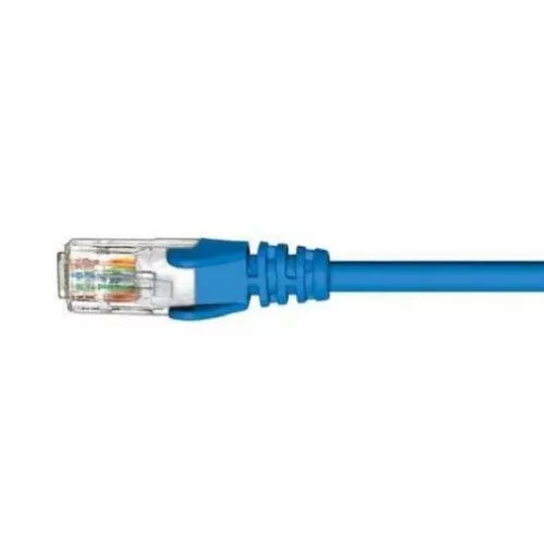 CABAC 0.5m CAT5E Patch Lead Cable - Blue