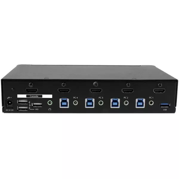 STARTECH 4-Port HDMI KVM Switch - Built-in USB 3.0 Hub  SV431HDU3A2 2