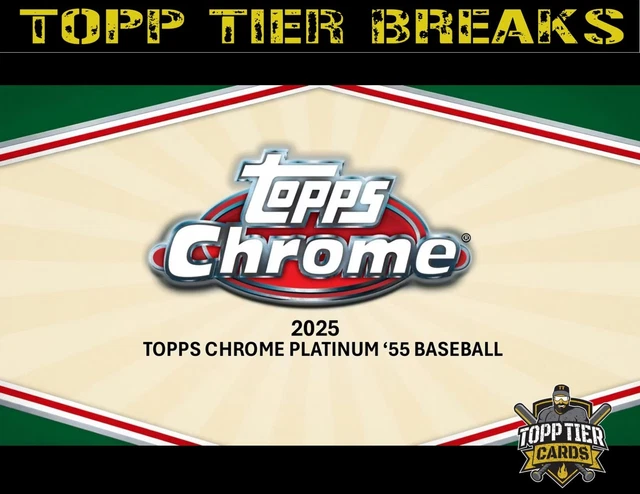 HOUSTON ASTROS 2025 Topps Chrome Platinum 4X Hobby 1/3 Case Break #6813 ...