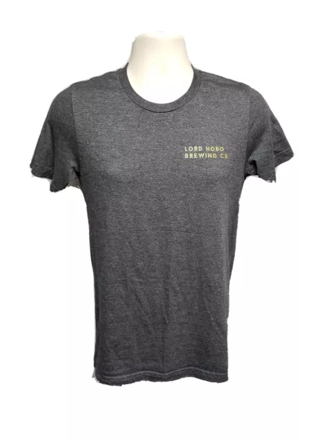 Lord Hobo Brewing Company Adult Small Gray TShirt