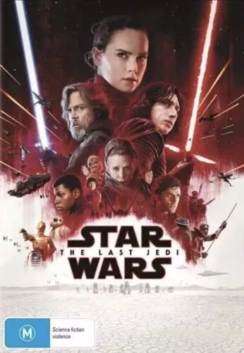 Star Wars (Episode Viii - The Last Jedi Dvd Sealed + Free Post)