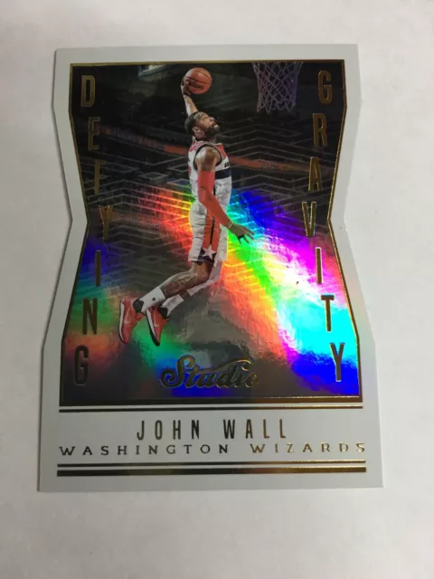 2016-17 Panini Studio John Wall #dg-jw Defying Gravity