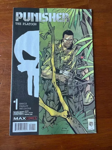 Punisher The Platoon # 1 Nm Marvel Comics 2017 Garth Ennis
