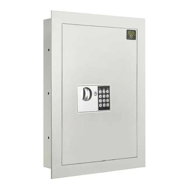 Flat Electronic Wall Safe .83 CF for Large Jewelry Security-Paragon Lock & Safe