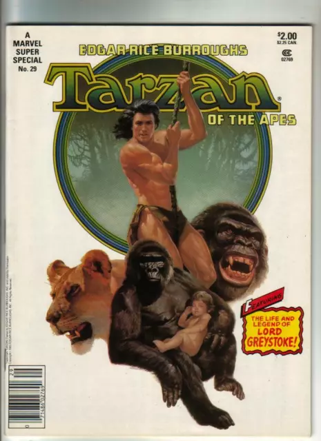 Marvel Super Special #29-Tarzan of the Apes, Speigle art; Marvel 1983 VF/NM