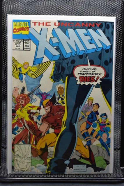 Uncanny X-Men #273 Direct Marvel 1991 Chris Claremont & Jim Lee Wolverine 9.0