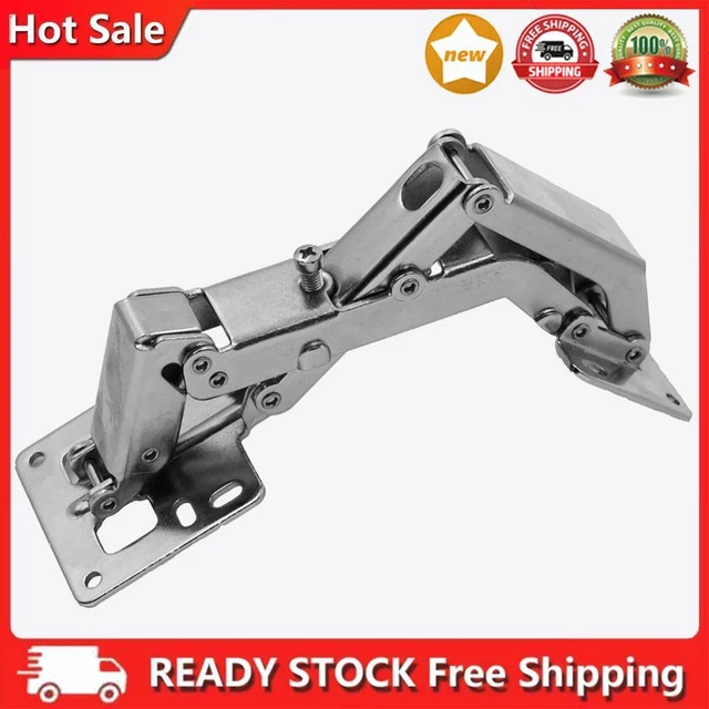 170 Degree Door Panels Hinges No-Drilling Inner Door Hinges for Home Improvement