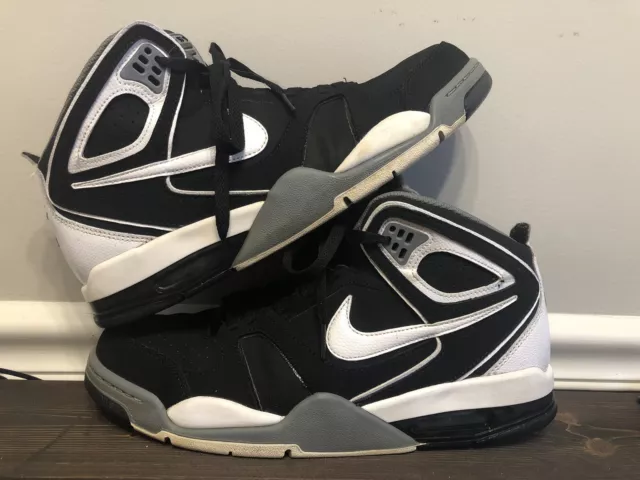 Kritiek uitzending goedkeuren NIKE AIR FLIGHT Falcon Black/White. Men's Size 12 $59.99 - PicClick