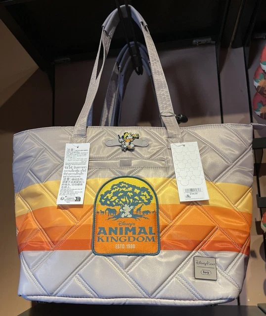 2024 DISNEY ANIMAL Kingdom Mickey Lug Tote Bag Purse New Release! 💥