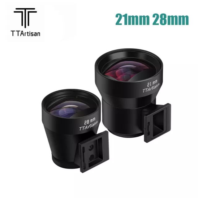 TTARTISAN 21mm/28mm Viewfinder for Ricoh GR Leica Rangefinder Cameras