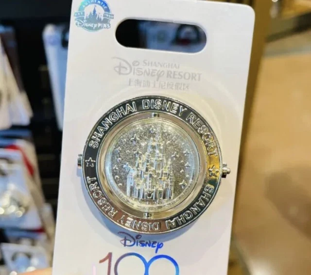 DISNEY PIN 2023 authentic 100 year anniversary Castle disneyland