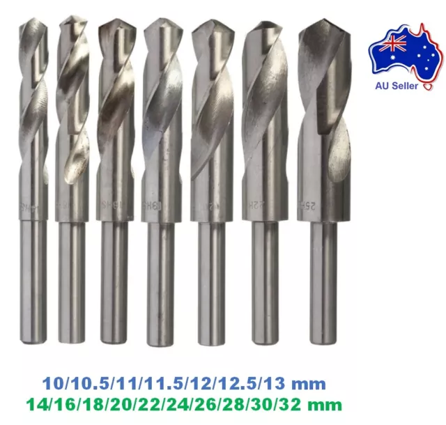 Reduced Straight Shank Drill Bits 10 11 12 13 14 16 18 20 22 24 26 28 30 32 mm