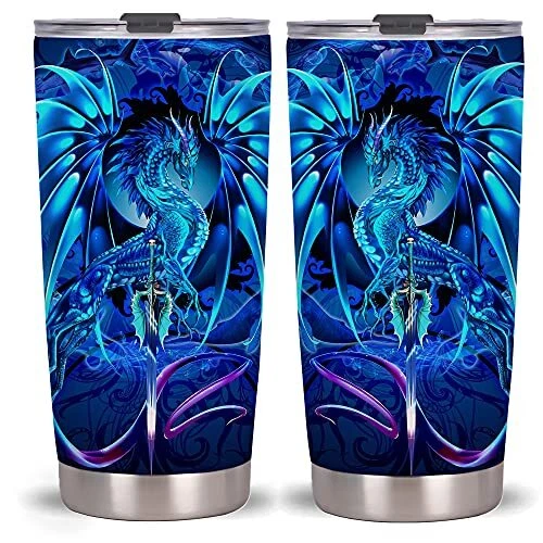 Dragon 20oz Tumbler Cup Vacuum Insulated Stainless Steel Coffee Travel Mug