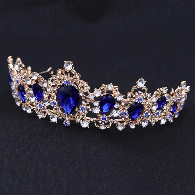 Pettine per capelli strass matrimonio corona principessa copricapo