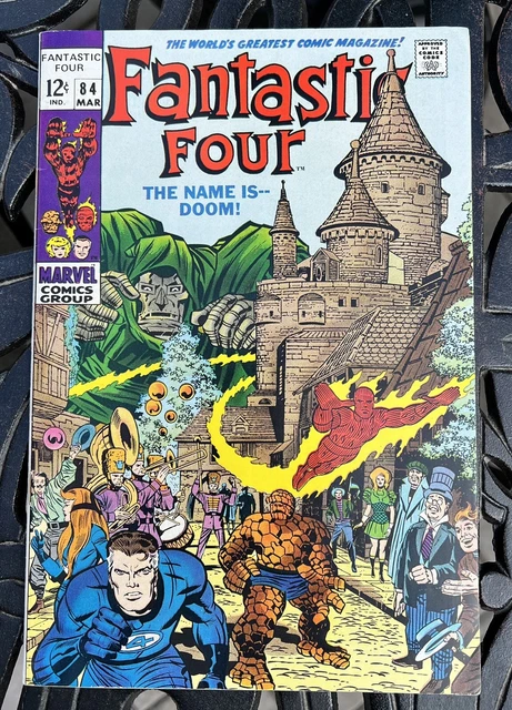 Fantastic Four #84 Dr. Doom Appearance Silver Age Marvel Kirby/Lee High Grade