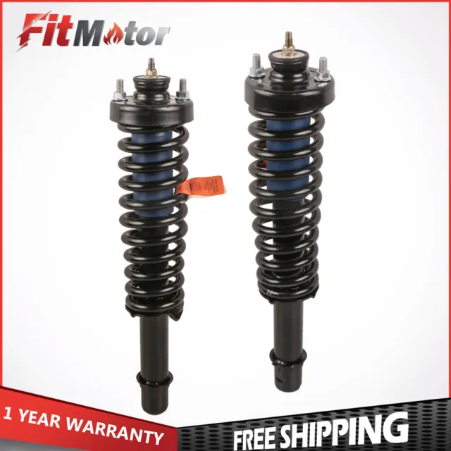 Front Shocks Struts Assembly For Honda CR-V 4WD FWD 1997-2001 Driver & Passenger