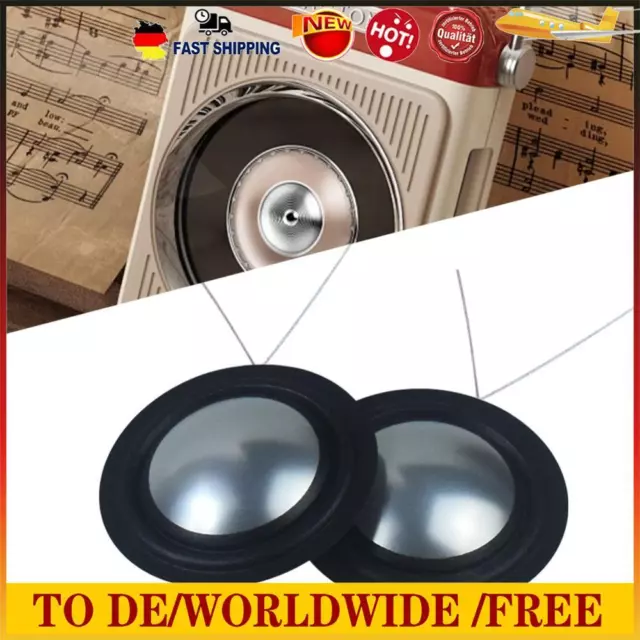 2Pcs Speaker Tweeter Voice Coil 25 Core 25.4mm 25.5mm DIY 8 Ohm Repair Parts